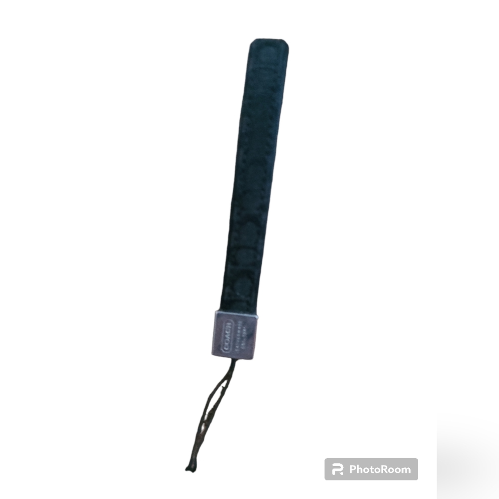 Coach cell phone strap